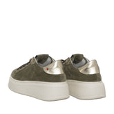 Gio+ Sneakers in Camoscio Verdi